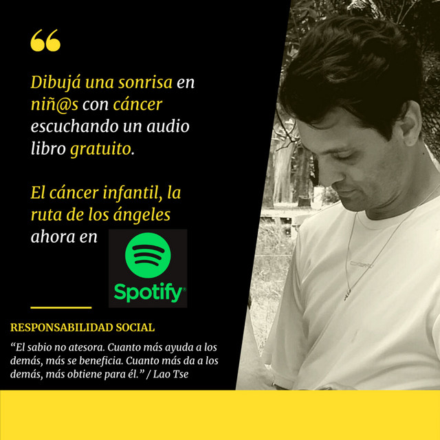 Portada original del audiolibro en Spotify